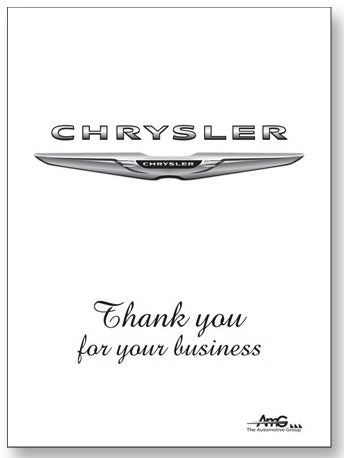 Chrysler Embossed Floor Mats