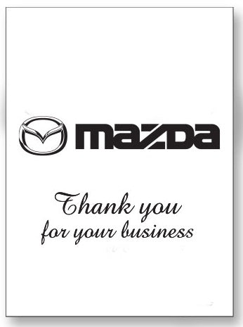 Mazda Embossed Floor Mats