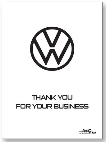 VW Embossed Floor Mats